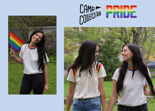 Show your pride with custom CAMP tees! 🏳️🌈
