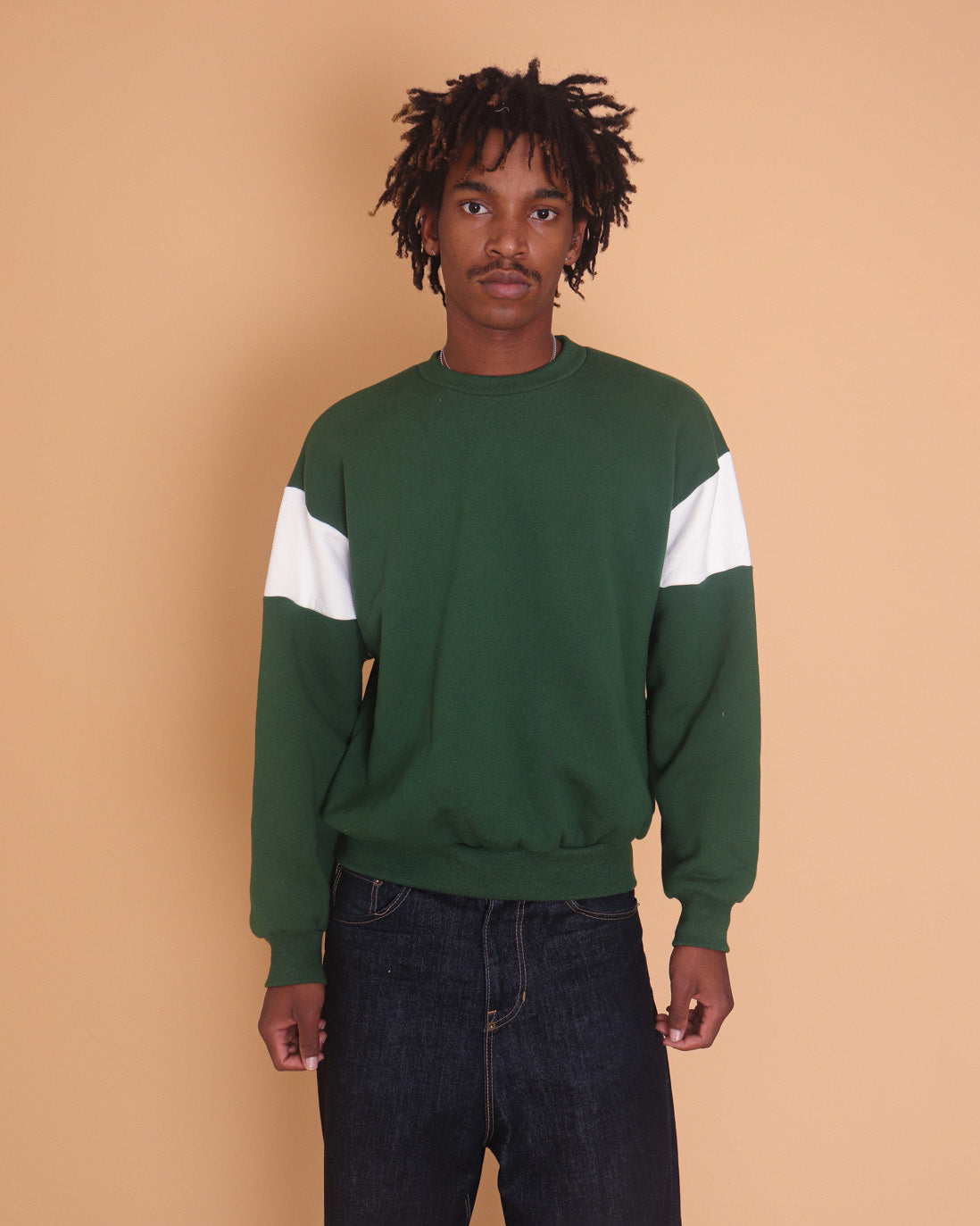 Uneek Clothing Men's Classic Sweatshirt - 300 GSM, Pull-On Style, Machine Washable - View #4