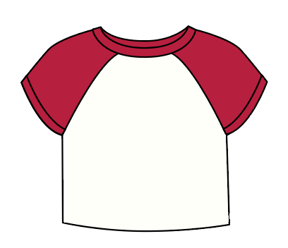 BLANK WOMEN'S DEMI TEE
