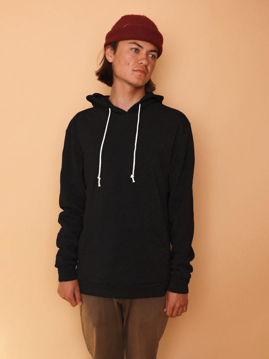 UNISEX JAMES HOODIE - BLACK